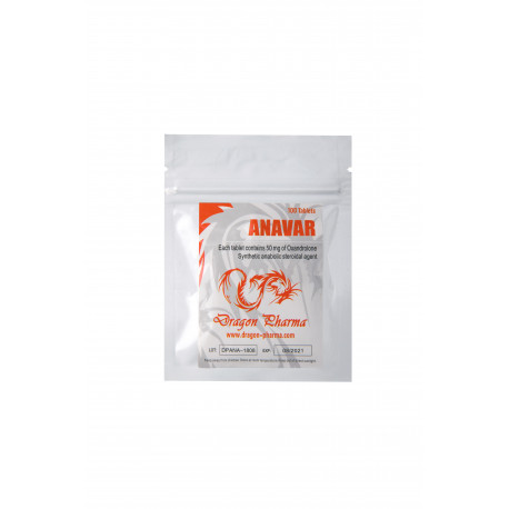 Anavar 50mg Dragon Pharma